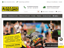 Tablet Screenshot of freeride-mountain.com